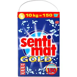 Пральний порошок Sentimat Gold Universal - для всіх типів тканин, 150 прань, 10 кг