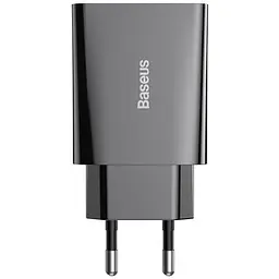 Зарядний пристрій Baseus Speed Mini Quick Charger USB-C 20W EU Black - мініатюра 6