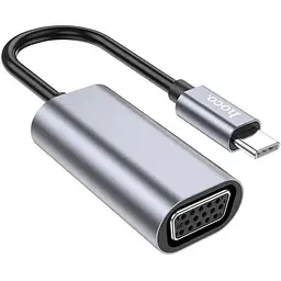 Перехідник Hoco Origin Type-C to VGA converter UA21 1080p адаптер відеосигналу