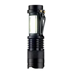 Ліхтарик Flashlight SK-68 Micro USB 1200 mAh Чорний - мініатюра 3