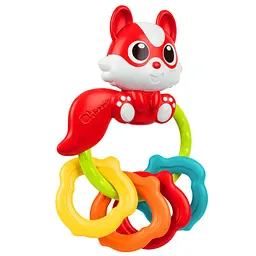 Іграшка-брязкальце Chicco Білка, 13х10х3 см (11594.00) - мініатюра 2