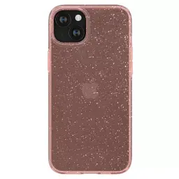 Чохол Spigen Liquid Crystal Glitter Rose Quartz для iPhone 15 (ACS06789) - мініатюра 3
