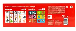 Набір ігор на пам'ять Apli Kids «Доміно», 2 гри - мініатюра 2