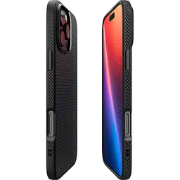 Чохол Spigen Liquid Air для Apple iPhone 16 Pro Matte Black (ACS08117) [117863] - мініатюра 8