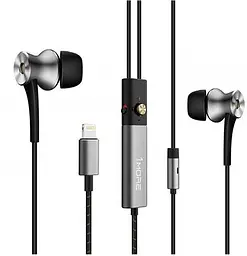 Навушники 1MORE Dual Driver Lightning ANC Mic Gray (E1004-GRAY) - мініатюра 2