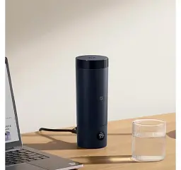 Термос MiJia Portable Electric Cup 2 350ml MJDRB02PL Black - мініатюра 5