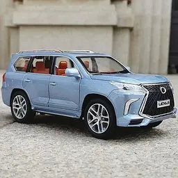 Колекційна металева модель автомобіля АвтоЕксперт Lexus LX570 Super Sport з інерцією, світлом та звуком 1:24 - мініатюра 6