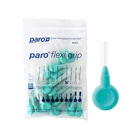 Міжзубні щітки Paro flexi grip середні, Ø 5.0 мм, зелені, 30 шт