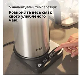 Чайник Braun WK5205BK - мініатюра 5