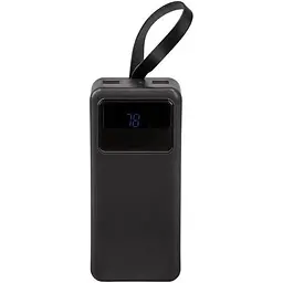 Power Bank 40000mAh зі наскрізною зарядкою портативна батарея для смартфона планшета роутера USB зовнішній акумулятор повербанк із швидкою зарядкою 22.5W ліхтариком та дисплеєм Lenyes PX 42ID - мініатюра 6
