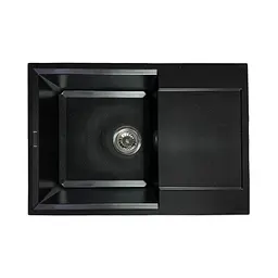 Кухонна мийка Adamant Horizon Medium 700x500x230 чорний металік 000000000000, Чорний - мініатюра 2