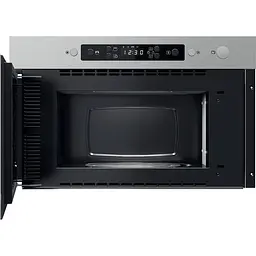 Мікрохвильова піч вбудована Whirlpool 22л 750Вт гриль дисплей нерж - мініатюра 2