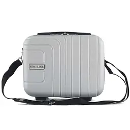 Бьюті-кейс Semi Line 18L Light Grey (T5762-1), Світло-сірий - мініатюра 2