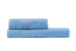 Рушник махровий Ardesto Benefit 50х90 см 100% бавовна блакитний (ART2450LB)  - мініатюра 5