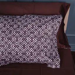Підковдра MirSon Сатин 22-1385 Brown Geometry 110х140 см (2200010472592) - мініатюра 5