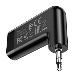 Bluetooth FM Трансмітер Hoco E53 Dawn Sound, бездротовий Чорний - мініатюра 2