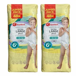 Дитячі підгузники Kruidvat Extra large plus 6+ (16+ кг) 96 шт