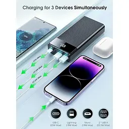 Портативний зарядний пристрій швидка зарядка 46800mAh PD22.5W QC 3.0 - мініатюра 4