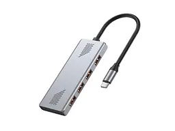 USB-хаб Gembird USB Type-C 4-в-1 (UHB-CM-U310-A4-01)