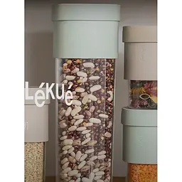 Набір ємностей для зберігання Lekue Save&Store 3 шт. салатовий (883064) - мініатюра 6
