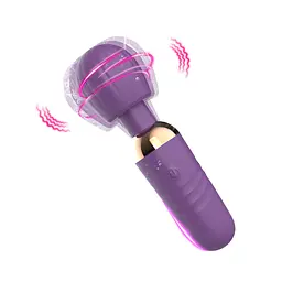 Вібратор B - Series Cute Little Fairy Wand 14 см (фіолетовий) - мініатюра 8