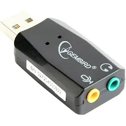 Звукова карта Gembird SC-USB2.0-01 [97523] - мініатюра 2