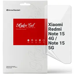 Плівка захисна Armorstandart hydrogel Xiaomi Redmi Note 15 4G / Note 15 5G (ARM89618) - мініатюра 1