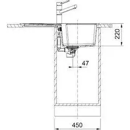 Кухонна мийка Franke Urban UBG 611-78 114.0701.806 - мініатюра 4