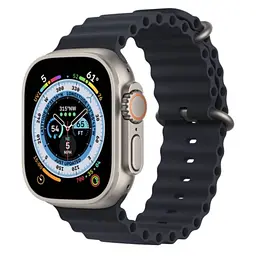 Розумний годинник IWO Ultra series 8 Silver/Black Midnight Ocean (IW000US8SBMO2) - мініатюра 2