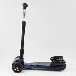Самокат дитячий Best Scooter 60х82х64 см Чорно-синій 000231566 - мініатюра 5