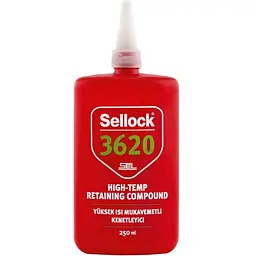 Герметик для фіксації різьбовий термостійкий Sellock 3620 Зелений до 200С тюбик 50 мл (20V250)