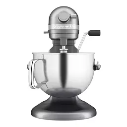 Кухонна машина KitchenAid Artisan 5,6 л 5KSM60SPXECU з підйомною чашею сріблястий - мініатюра 2