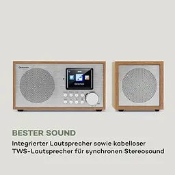 Інтернет-радіо Auna Silver Star Mini Two Internet DAB+/FM (10038348) - мініатюра 3
