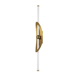 Бра настінне LED Levistella 786AM3303A (800) AB, бронзовий, 800x110x80мм, три режими світла, сучасний стиль