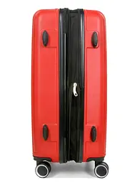 Валіза полікарбонат середній (M) Airtex 623 70л 66x42x26см Червоний (Red) - мініатюра 6