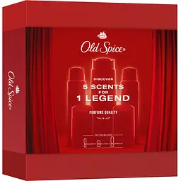 Подарунковий набір Old Spice Discovery Box: аерозольний дезодорант Night Panther 150 мл + аерозольний дезодорант Wolfthorn 150 мл + дезодорант-стік Deep Sea 50 мл + дезодорант-стік Whitewater 50 мл + гель для душу 3-в-1 Captain 250 мл - мініатюра 2