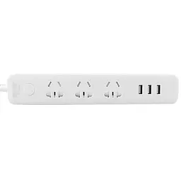 Мережевий фільтр Quan Ba Power Strip (3 х розетки 3 х USB) White 1.8 м  - мініатюра 2