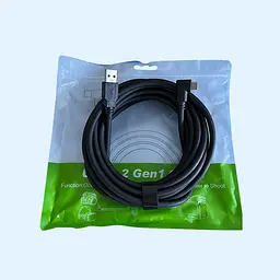 Кабель підсилений Oculus Link USB 3.2 Type-C Ф5 5 мм для Quest 2/3/Pro/Pico 4 5 м Чорний (AC-5mGB) - мініатюра 9
