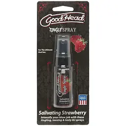 Спрей для мінету Doc Johnson GoodHead Tingle Spray - Strawberry (29 мл) із стимулювальним ефектом - мініатюра 2
