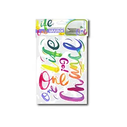 Набір декоративних наліпок А3 One life НДН-03-3