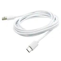 Кабель Dengos USB - USB Type-C (M/M) 2 м White (PLS-TC-2M-WHITE)