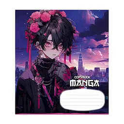 Зошит Школярик Manga style 18 аркушів лінія (018-3323L), в асортименті - мініатюра 5