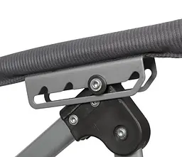 Крісло розкладне Bo-Camp Fraser Anthracite (1204738) (DAS301393) - мініатюра 3