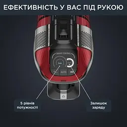 Вертикальний + ручний пилосос (2 в 1) Rowenta X-Force Flex 12.60 Animal Care Red RH98A9WO - мініатюра 5