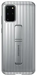 Чохол протиударний Protective Rugged Standing Cover EF-RG985CSEGRU із підставкою для Samsung Galaxy S20 Plus (6.7") Silver