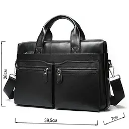 Сумка чоловіча Vintage 39,5х26х7 см sum0028949 - мініатюра 3