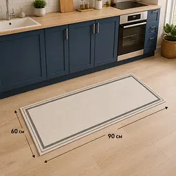 Кухонний килимок Solve антиковзкий 60 x 90 см (KT9000256) - мініатюра 3