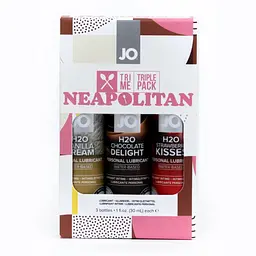 Набір оральних змазок System JO Tri-Me Triple Pack Neapolitan 3 шт - мініатюра 2