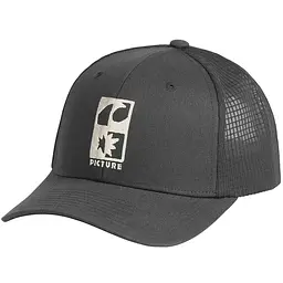 Кепка Picture Organic кепка Zephyr Trucker ONE SIZE Чорний