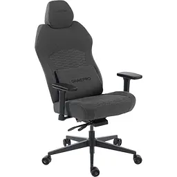 Геймерське крісло GamePro GC760DG Fabric Dark Gray [148902] - мініатюра 7